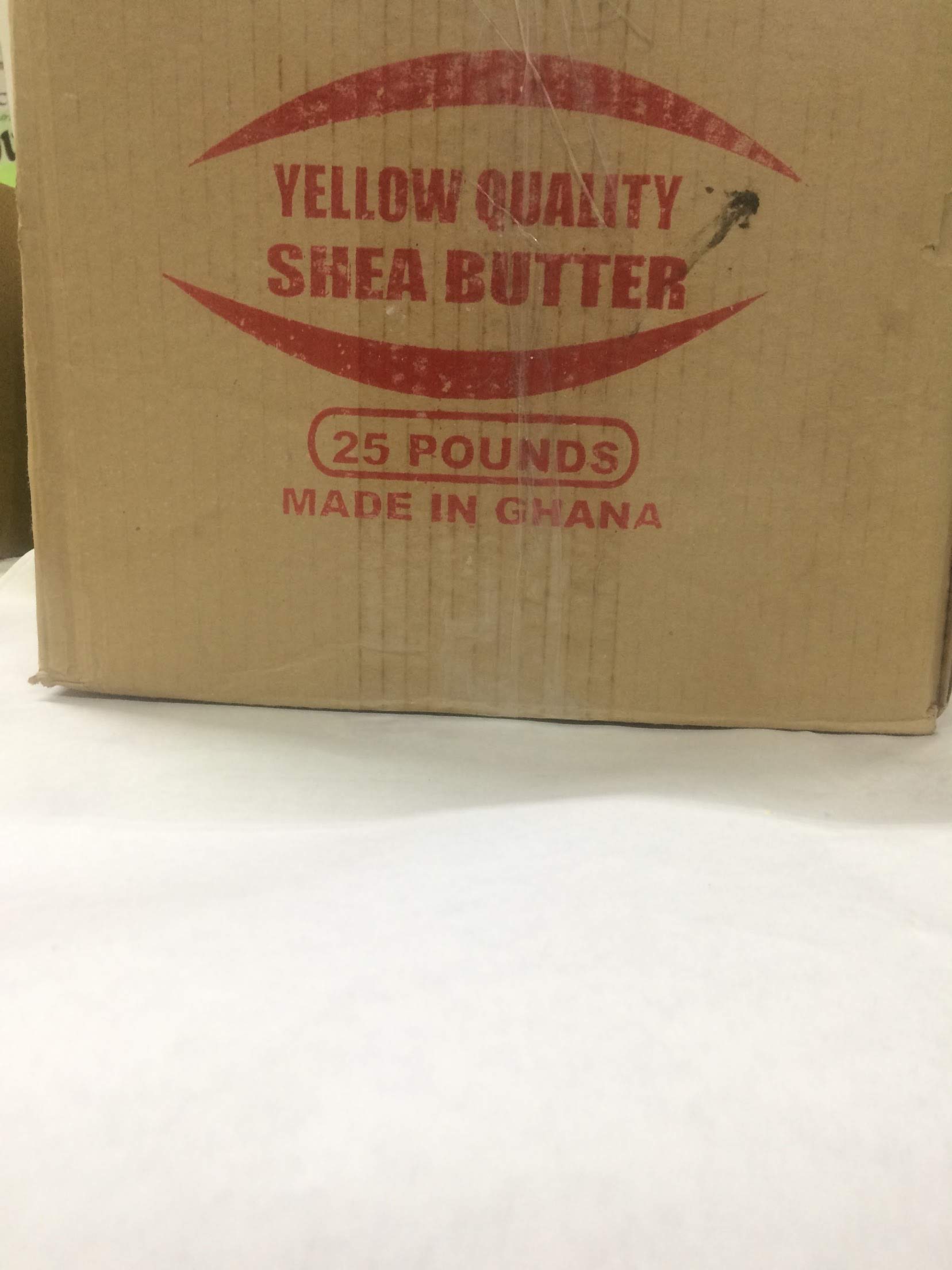 african shea butter 100percentage natural yellow 25lbs