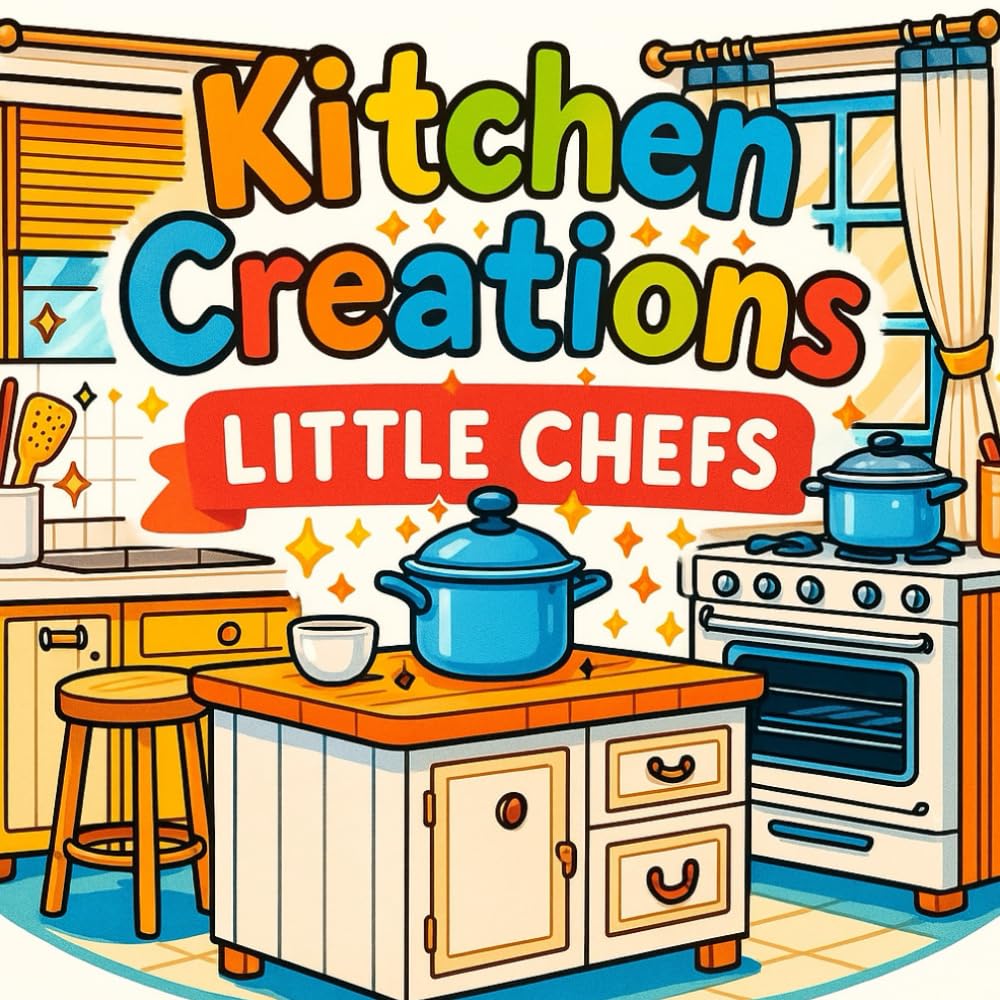 Kitchen Creations: Little Chefs Coloring Book