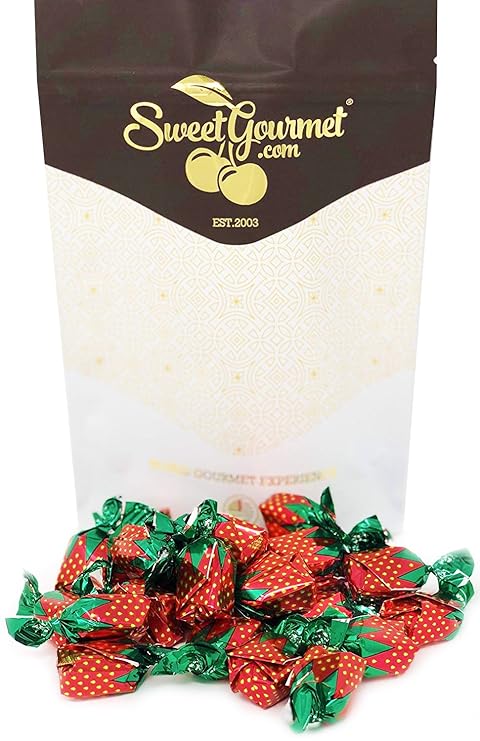 Arcor Strawberry Buds Filled Hard Candy Bon Bons 1 Pound Grocery Gourmet Food Amazon Com