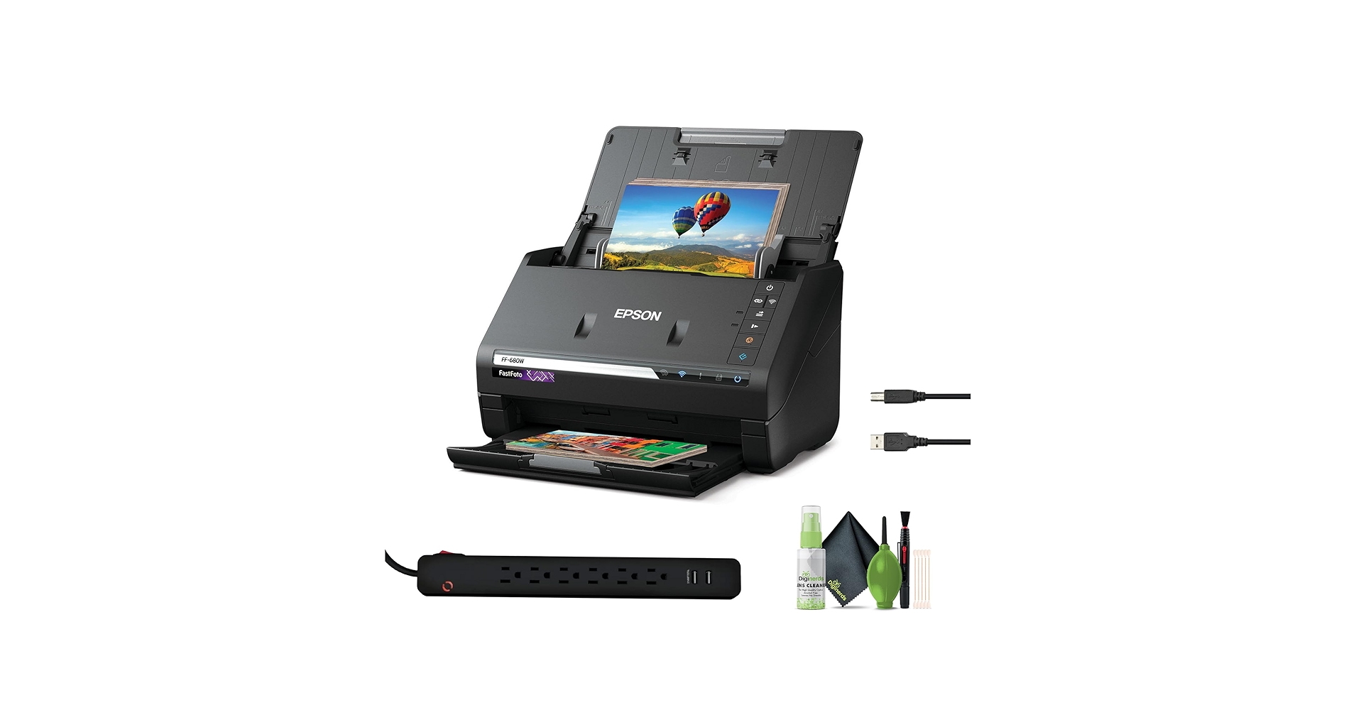 Amazon.com: Epson FastFoto FF-680W Photo Scanner (B11B237201
