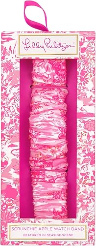 Miniatura 2 de Lilly Pulitzer Correa elástica para Apple Watch, tamaño para relojes inteligentes de 1.496 pulgadas y 1.575 pulgadas, compatible con Apple Watch