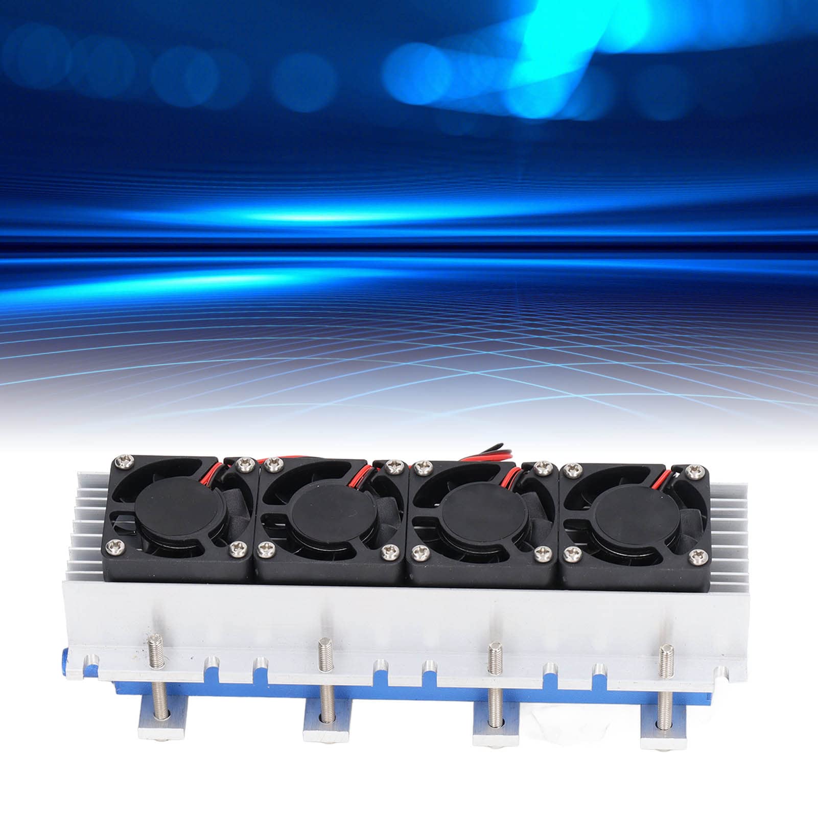 Módulo de Refrigeración DC12V 30a Módulo de Refrigeración de 4 Núcleos Enfriador de Refrigeración de Semiconductores Módulo Enfriador de Aire DIY