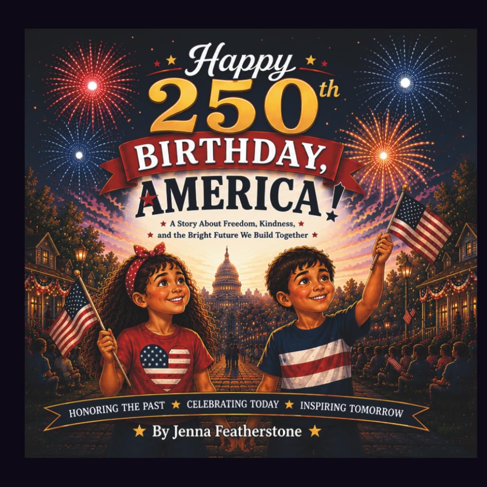 Happy 250th Birthday, America!: A Story About Freedom, Kindness, and the Bright Future We Build Together