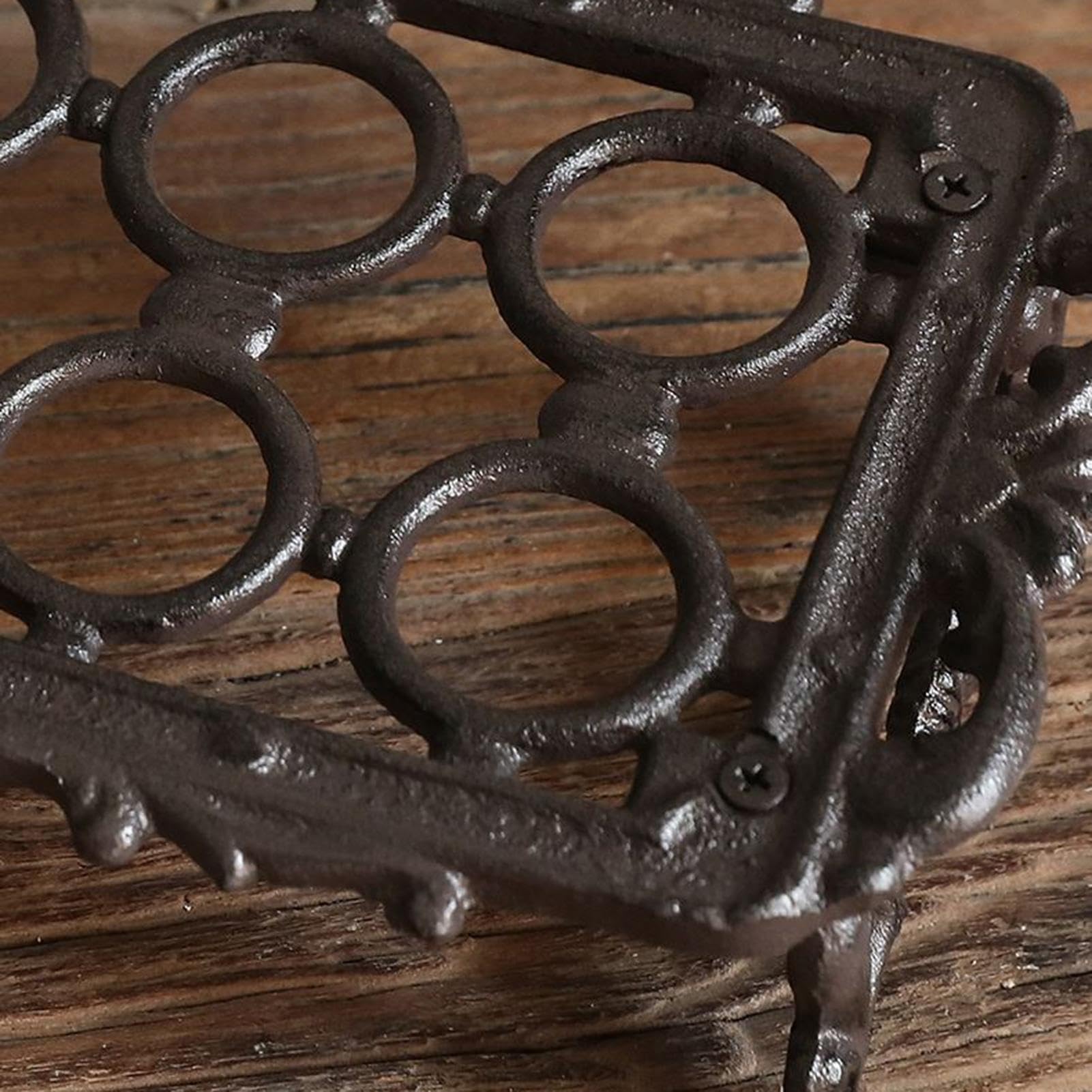 Soporte para huevos para encimera, retro, decoración del hogar | Robusto soporte para huevos de hierro fundido | Para encimera, mostrador, cocina, dormitorio, restaurante, granja, Navidad, Pascua