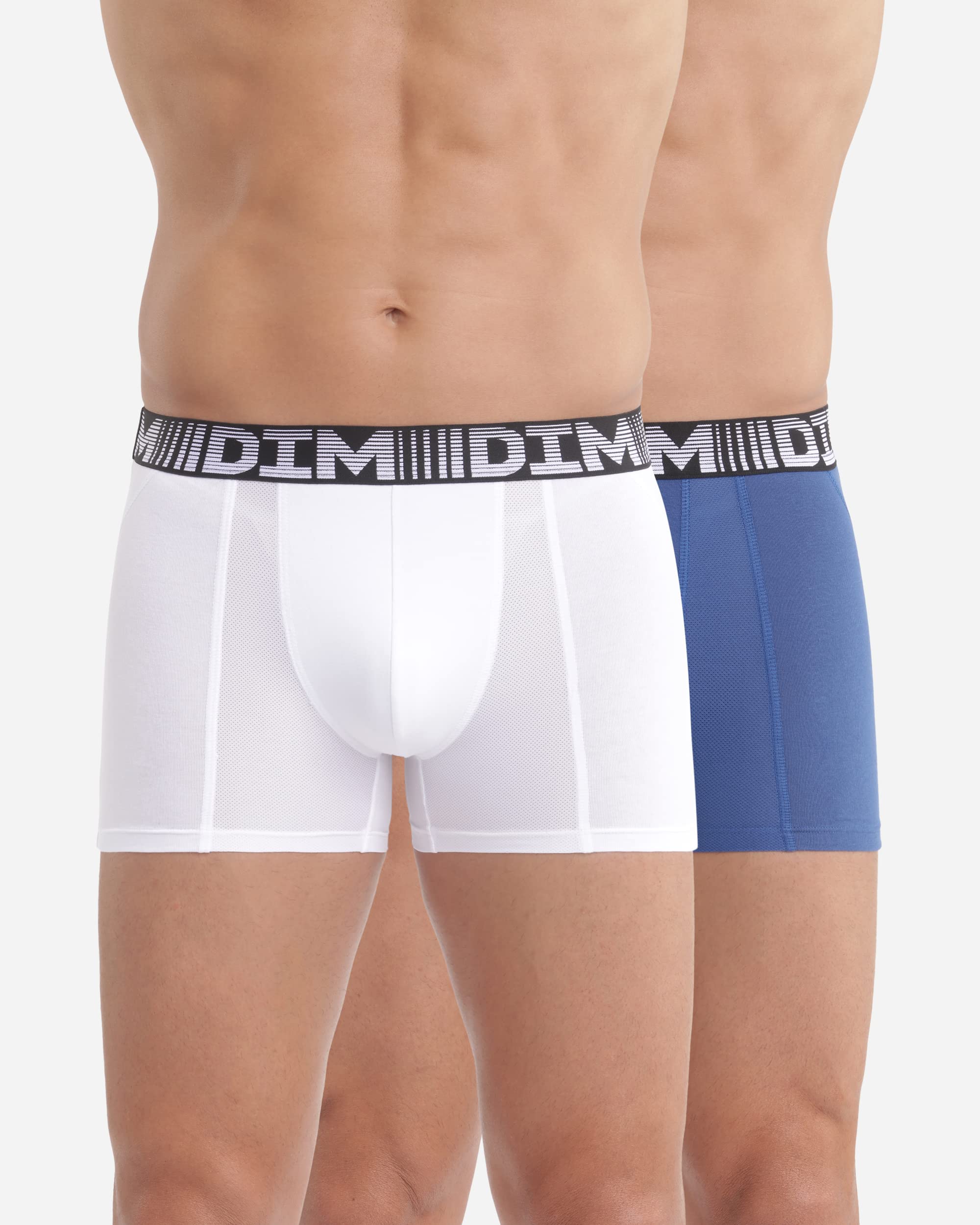 DIM Boxer 3D Flex Air Traspirabilità e libertà di Movimento Uomo x4