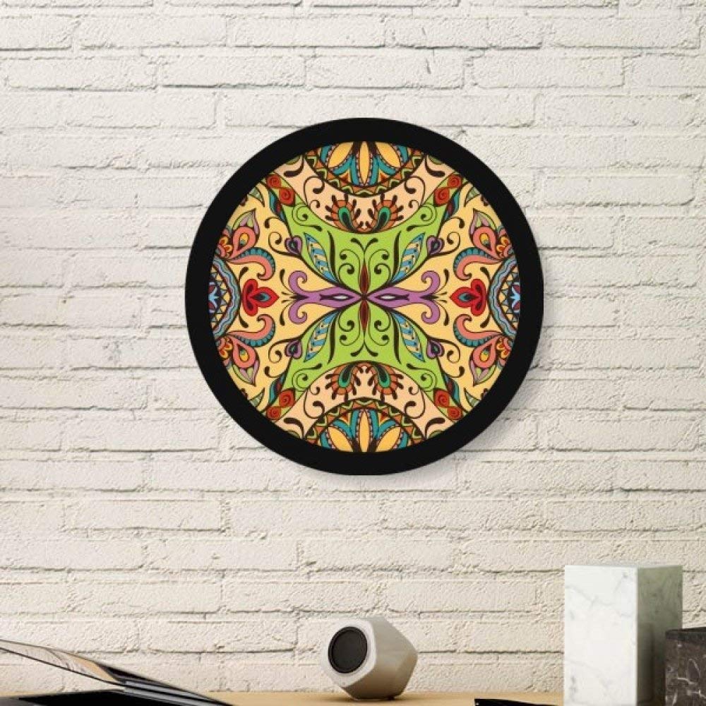 Cadeaux peintures style européen fleurs cadre noir salon chambre