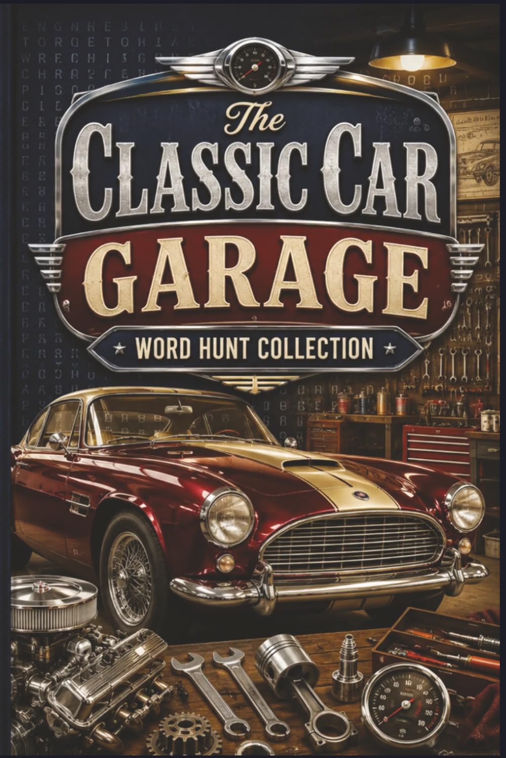 The Classic Car Garage Word Hunt Collection: 60 Challenging Puzzles for Vintage Auto Enthusiasts & Restoration Hobbyists: Large Print Word Hunt of ... Hobbyist Specialized Puzzle Collection)