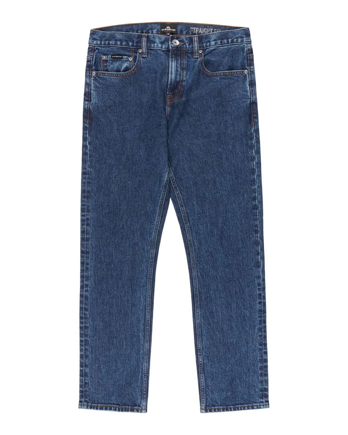 Quiksilver - Aqua Cult Denim Pants for Mens - Stone Indigo - 28W / 32L