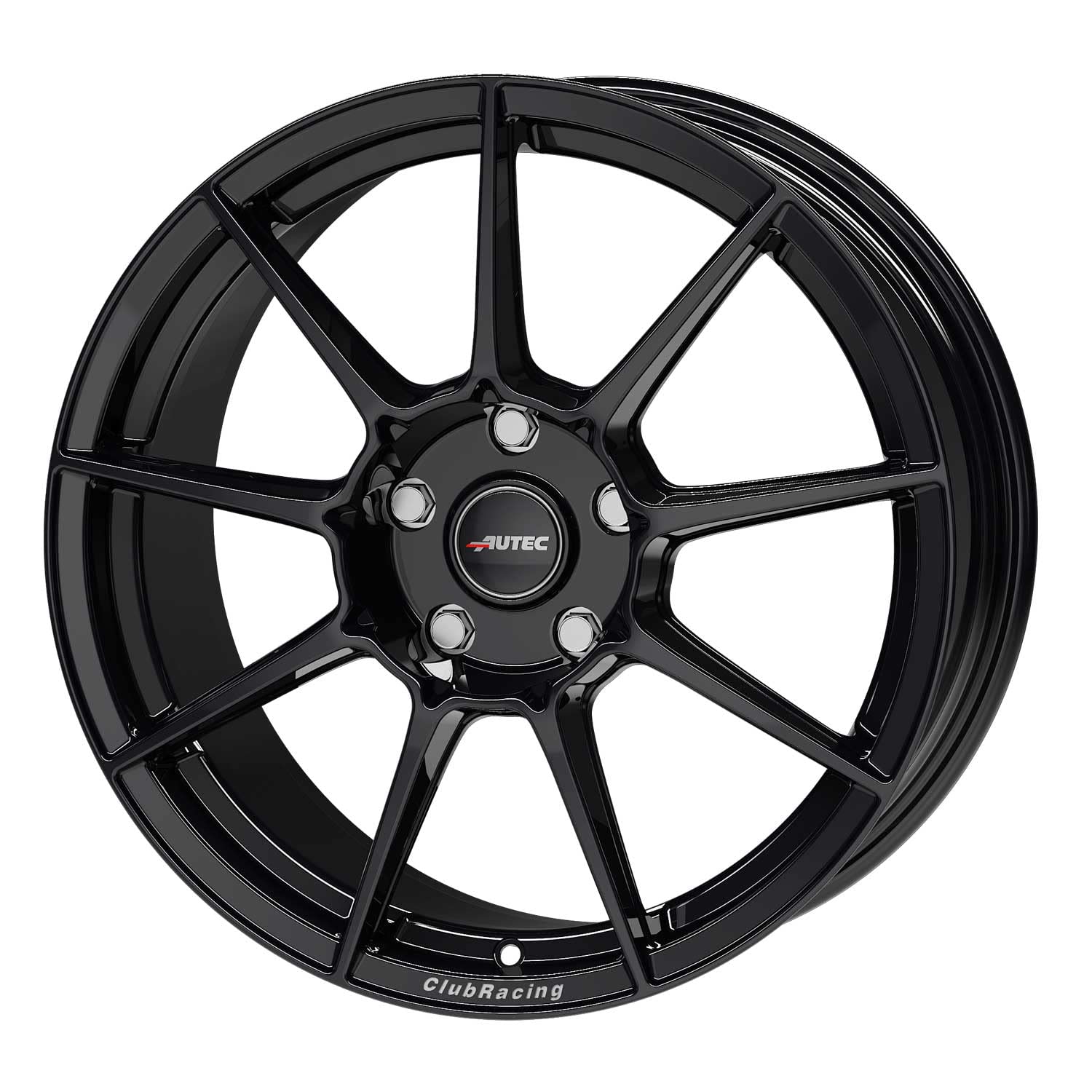 Autec CLUBRACING llanta 7.5x17 ET35 5x100 SW compatible con VW Polo New Beetle Golf IV Taigo Bora Fox T-Cross