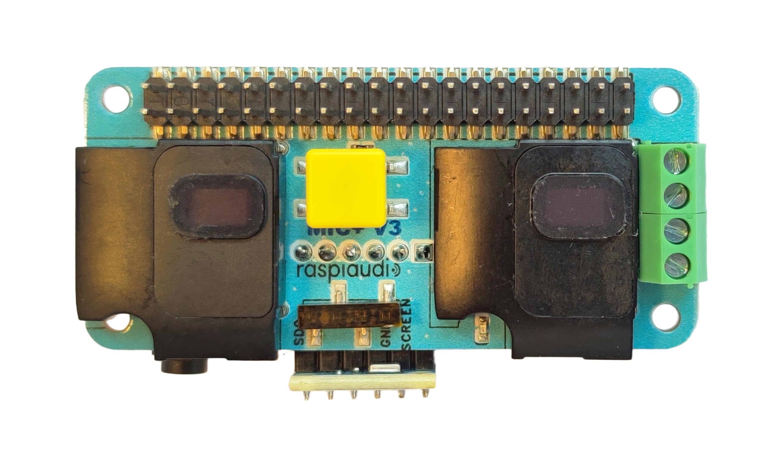 RASPIAUDIO Audio DAC Hat Sound Card for Raspberry PI5 All Models Pi4/ Pi Zero / Pi3 / Pi3B / Pi3B+ / Better Quality Than USB (Mic+_V3)-image-24