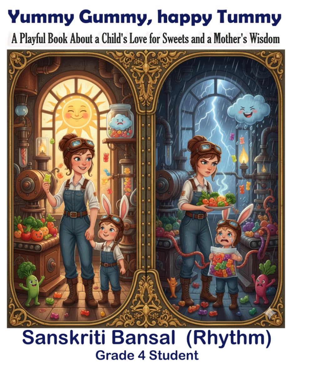 Yummy Gummy, Happy Tummy: "A Delightful Rhyme Teaching Kids About Healthy Choices and a Parent's Love"