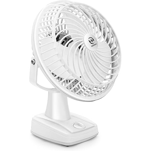 HM Mist Air 225 MM 9 Inch Table Fan Multipurpose High Spee