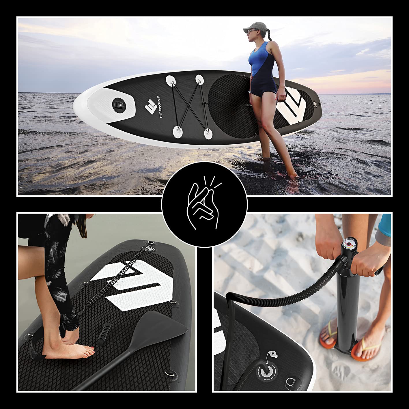 FitEngine Stand-Up Paddle Board Complete Set