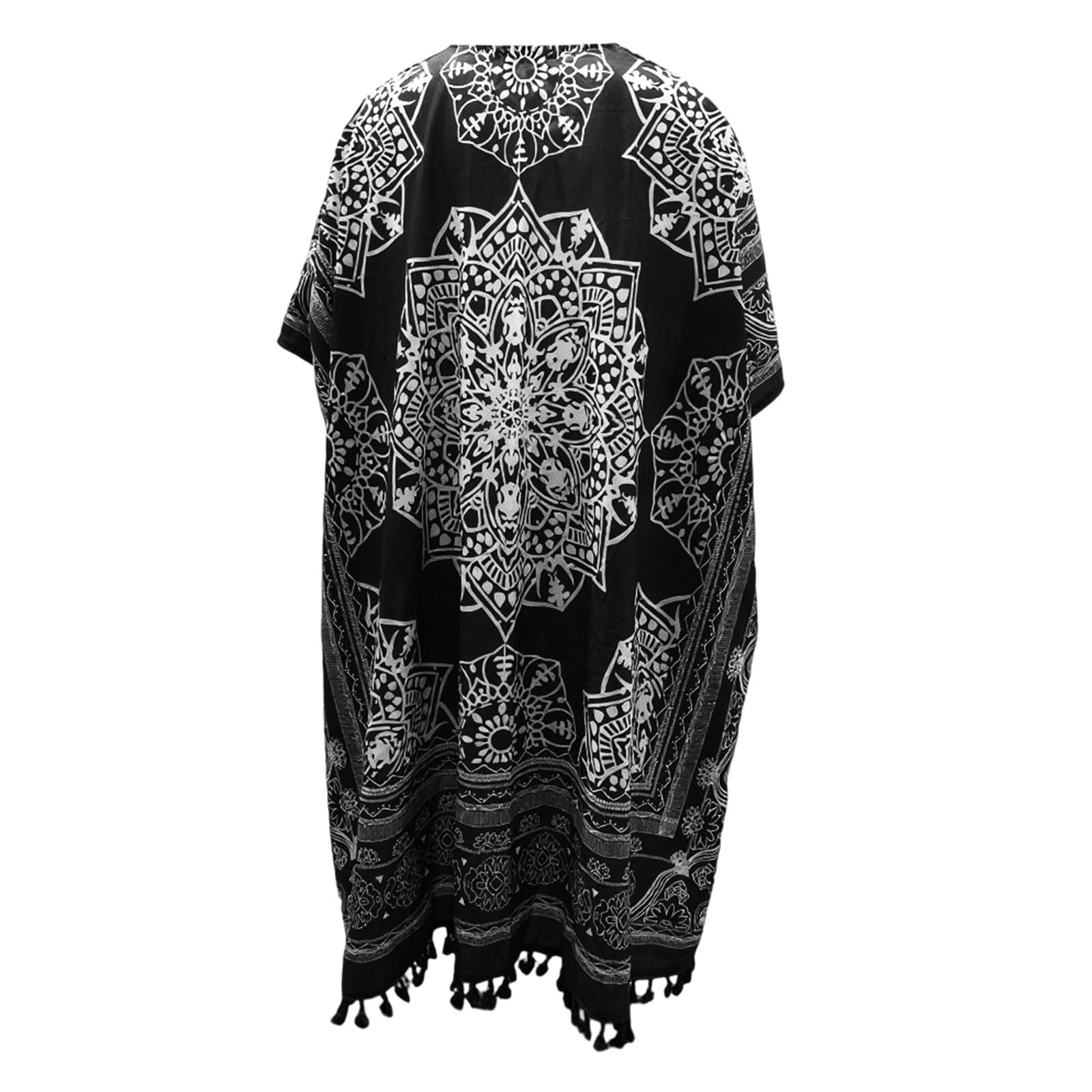 Generisch Veste Cardigan Femme Cardigan Imprimé Floral Léger Été Printemps Décontracté Coupe Ample Pull Ouvert Devant pour Jeans