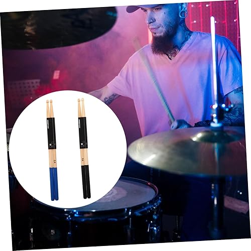 Miniatura 9 de ibasenice 6 pares de baquetas antideslizantes de arce xilófono baquetas para niños, palitos de xilófono, palitos de madera para tambores de madera,