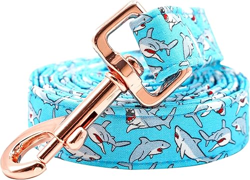 Miniatura 8 de Lionheart glory Correa fuerte para perro, correas azules para perros con cómodo mango suave, correas de dinosaurio para perros pequeños, medianos y