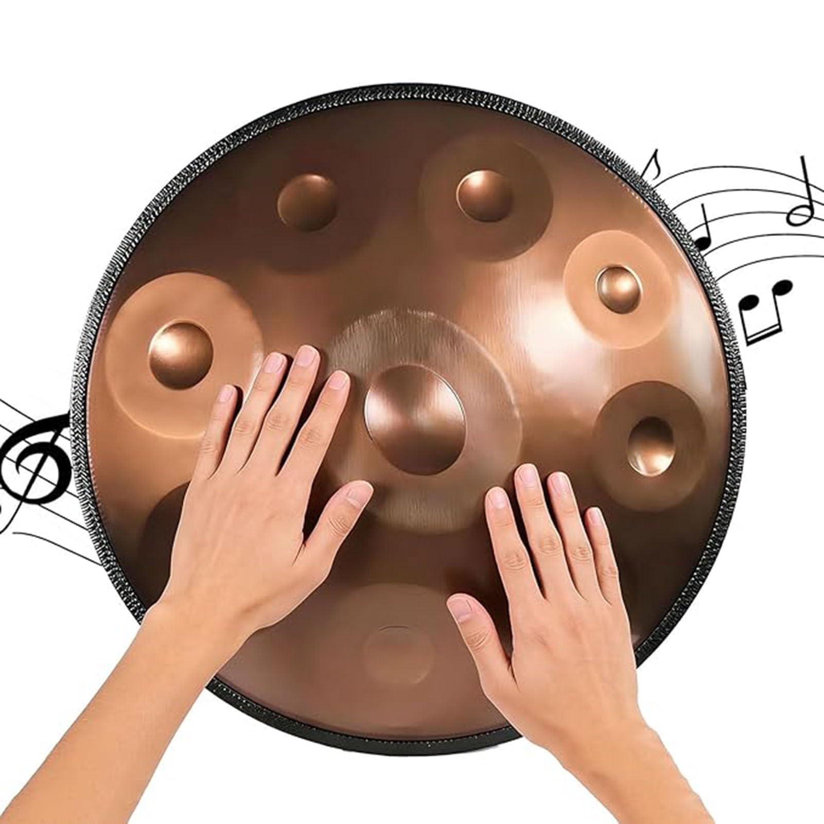 【今だけ限定価格】ヒーリングタングドラム　432Hz Amazon | 音楽ハンドパンドラム、22インチDマイナープロフェッショナル