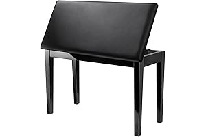 Donner Duet Piano Bench with Storage: A Symphony of Style and Functionality