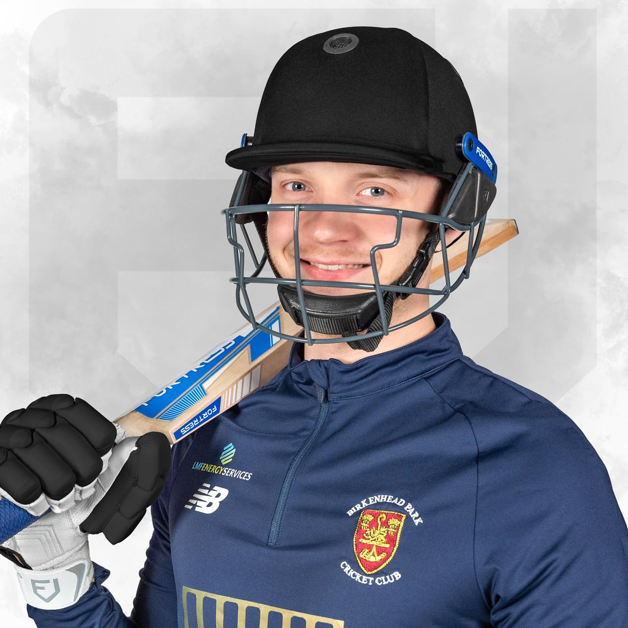 Fortress Pro STL Cricket-Helm – Profi-Cricket-Helm für Junior-, Jugend- und Senior-Spieler | 3 Größen | Verstellbare Cricket-Helme | 4 Farboptionen