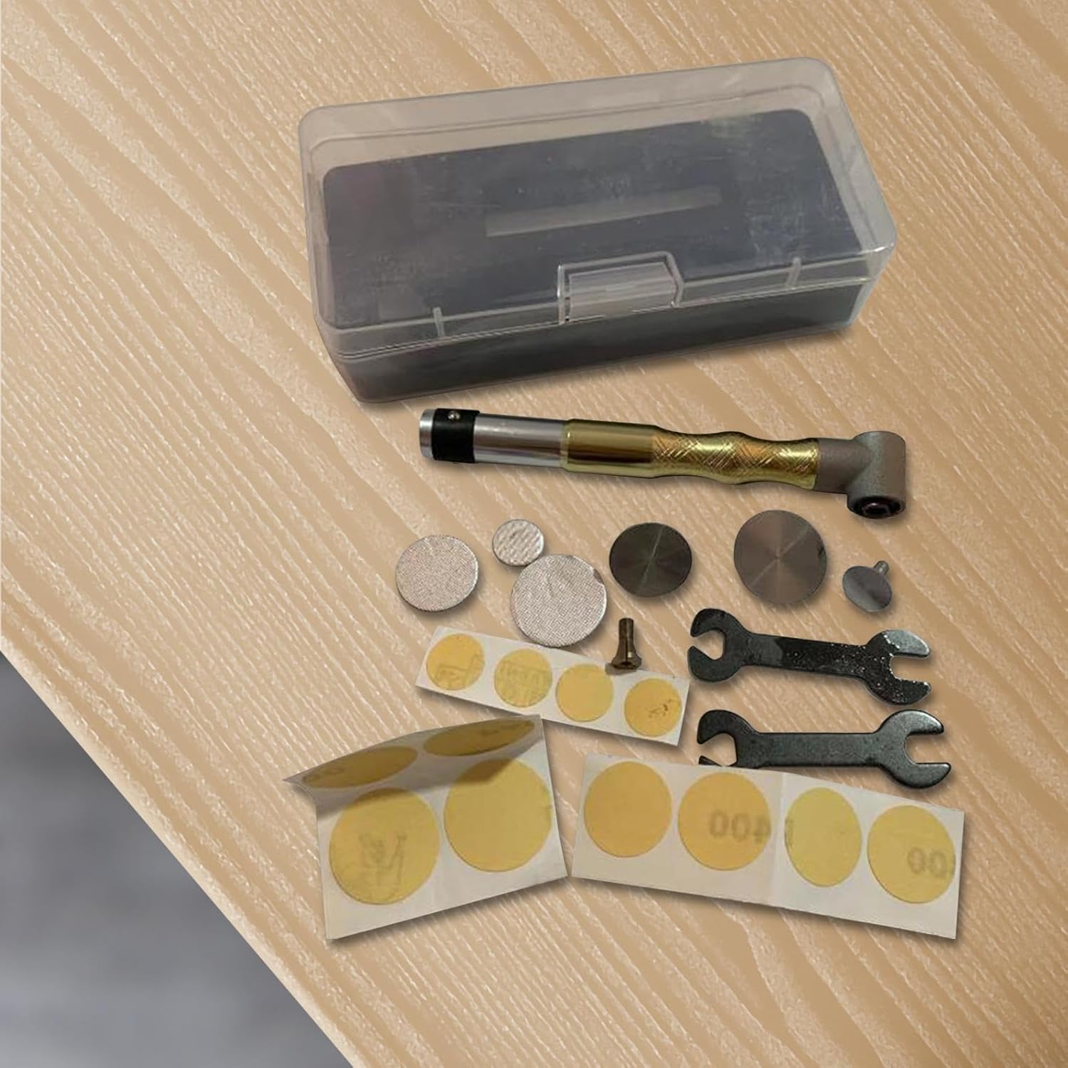 Ergonomic Handpiece Set: Advanced Rotary Tool for Artistic Creations, Gold 3.175mm Chuck/1560(Gold 3.175mm Chuck)