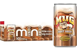 Barq's Root Beer 7.5 Ounce Mini Cans, 10 Pack