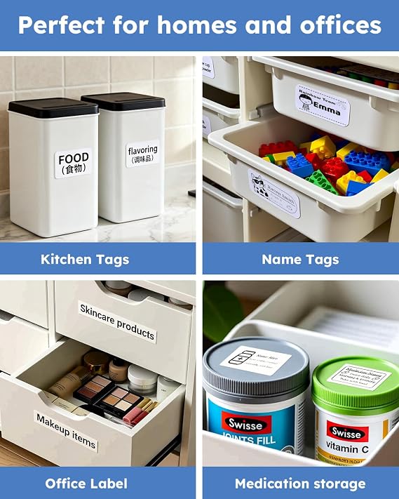 Thermal Labels for N20 Label Maker,1.97x1.18(50x30mm), 230 Labels/Roll, for Barcode, Address, Mailing, Logo, Business, Name Tag, 3 Rolls
