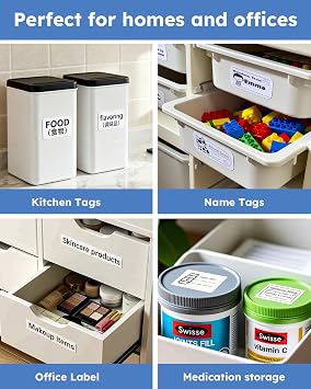 Thermal Labels for N20 Label Maker,1.97x1.18(50x30mm), 230 Labels/Roll, for Barcode, Address, Mailing, Logo, Business, Name Tag, 3 Rolls
