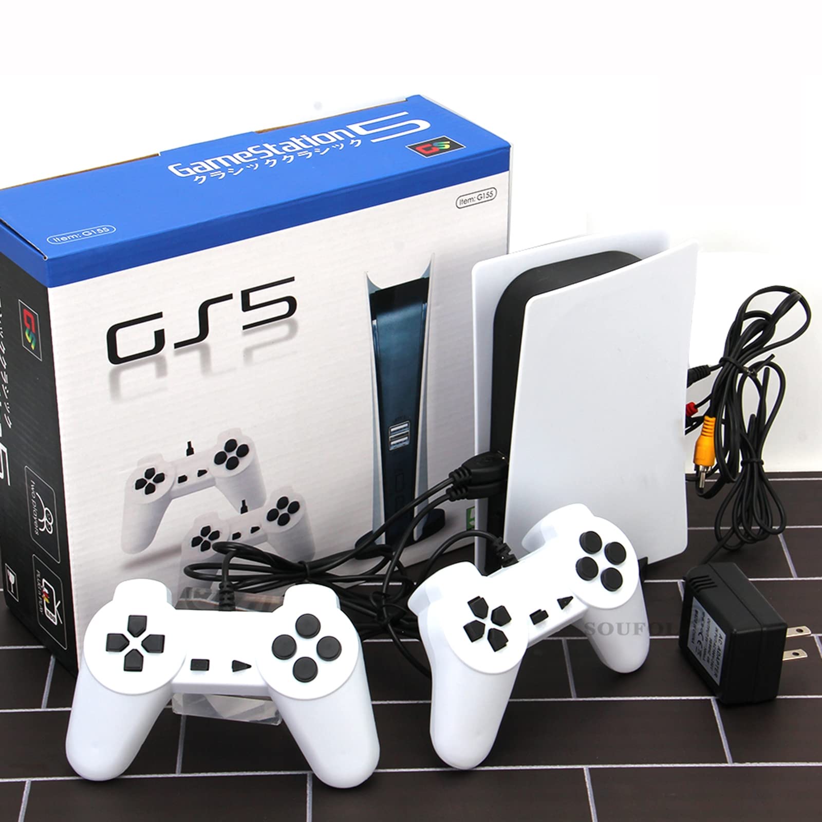 Console di Gioco retrò Mini Sistema di Gioco Classico con 200 Giochi Classici TV GS5 a 8 Bit Consola Retro USB Wired Handheld Game Player Uscita AV Ricordi di Bambini Felici