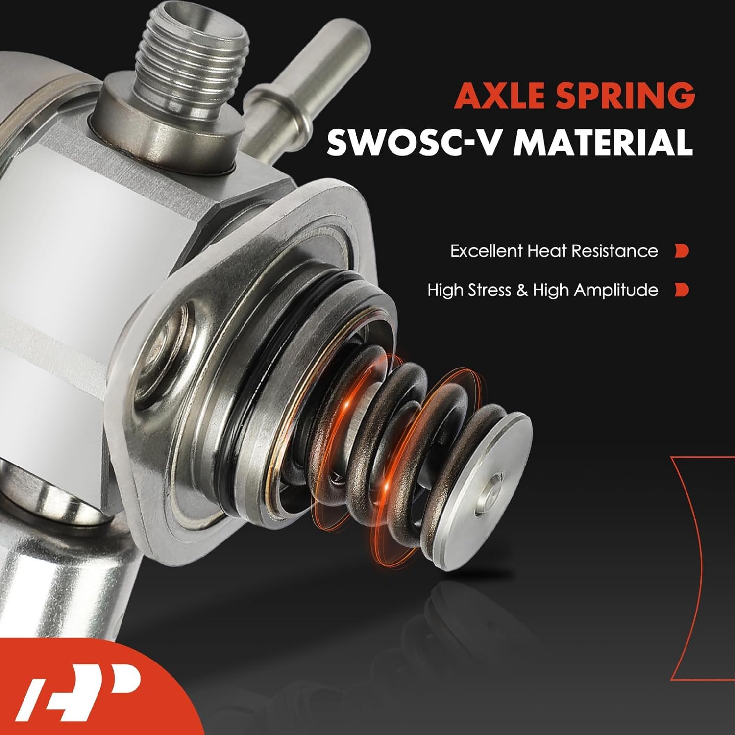 A-Premium High Pressure Fuel Pump Compatible with Ford Focus 2015-2018, Fiesta 2014-2017, EcoSport 2018-2021, 1.0L, Replace# CM5G9D376GA, CM5Z9350A
