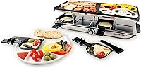 Vista 1 de Swissmar Raclette de acero inoxidable para 8 personas Ginebra