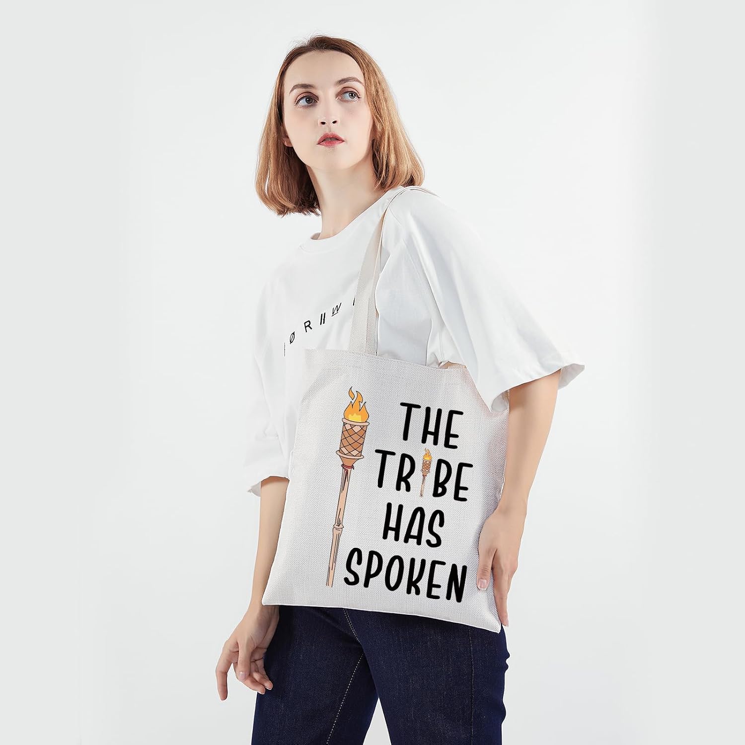 PWHAOO Tribe Spoken Tote Bag Reality TV Show Lover Gift For Fans