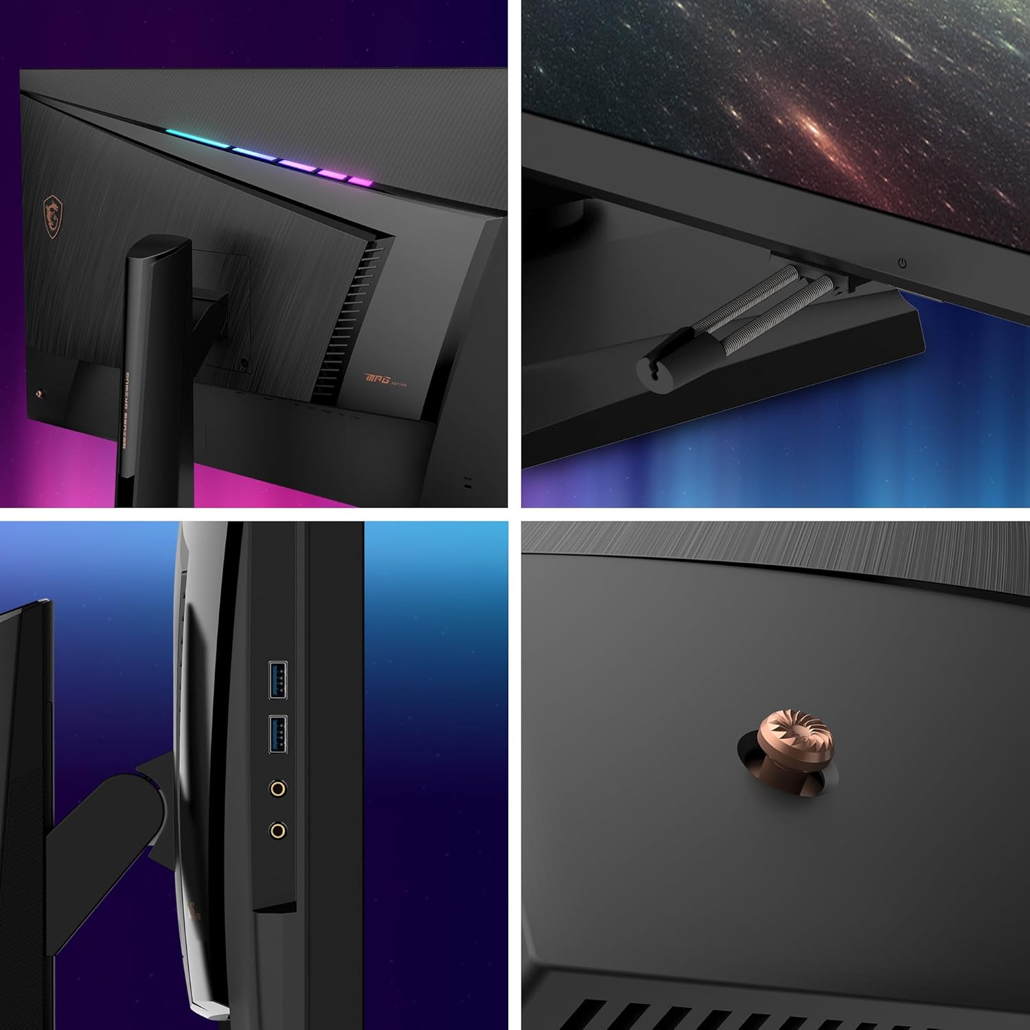 MSI Optix MPG321QRF-QD, Monitor Gaming Esport 32 Flat, Display 16:9 WQHD (2560 x 1440), Freq 175Hz, HDR 600, 1ms (GTG,min), Pannello Rapid IPS, Mystic Light RGB, Console Mode, VESA 100x100 MSI Optix MPG321QRF-QD, Monitor Gaming Esport 32 Flat, Display 16:9 WQHD (2560 x 1440), Freq 175Hz, HDR 600, 1ms (GTG,min), Pannello Rapid IPS, Mystic Light RGB, Console Mode, VESA 100x100