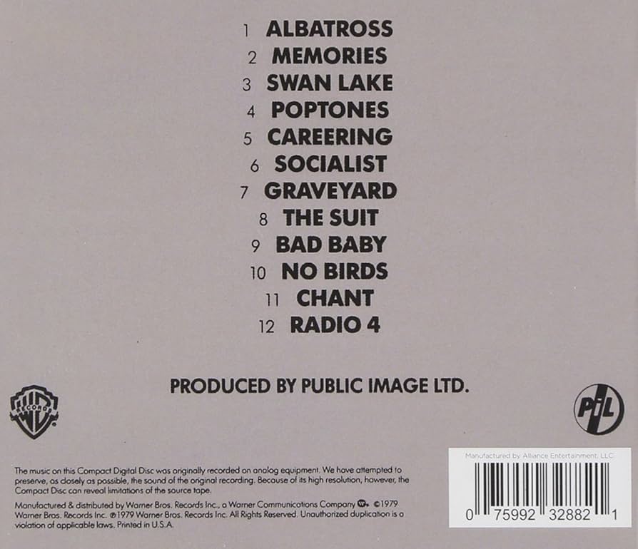 Second Edition : Public Image Ltd / Pil, Public Image Ltd