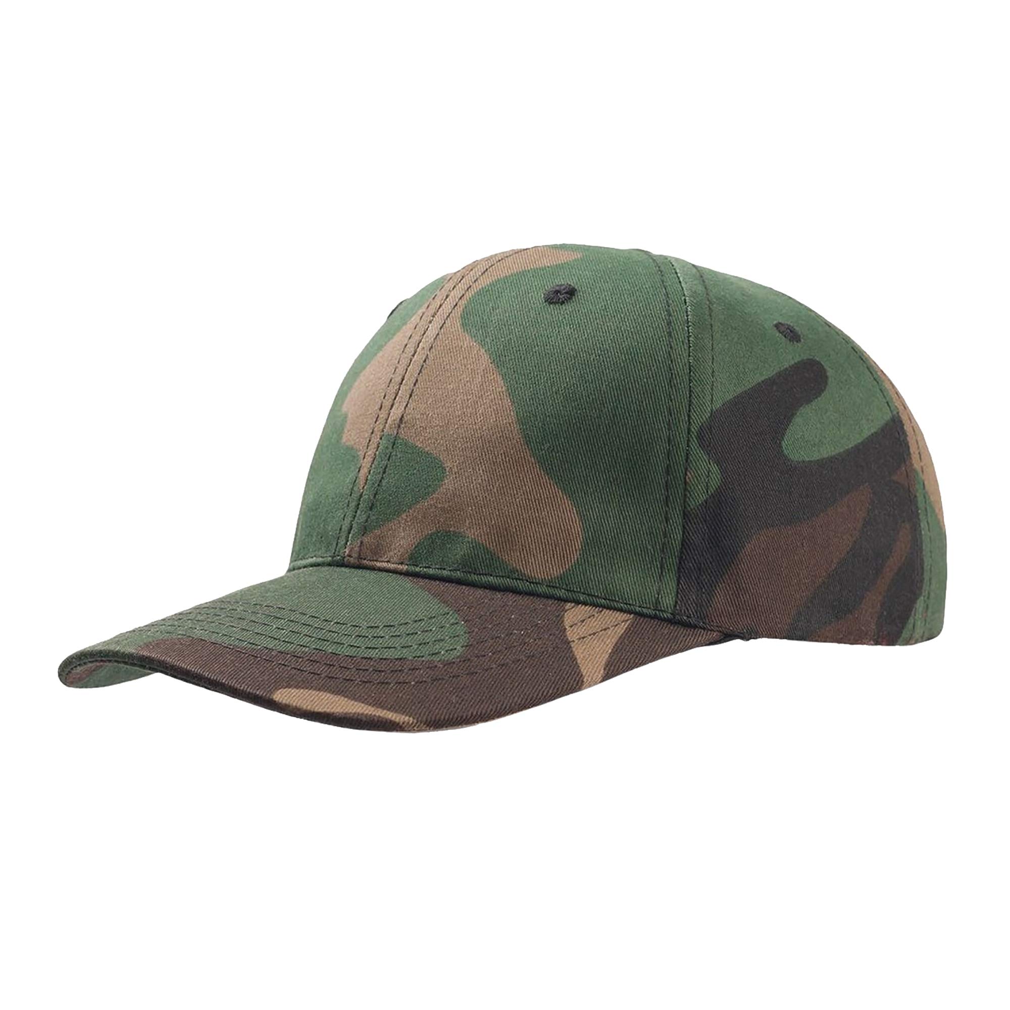 Atlantis Start 6 Panel Baseball Cap (One Size) (Camouflage)