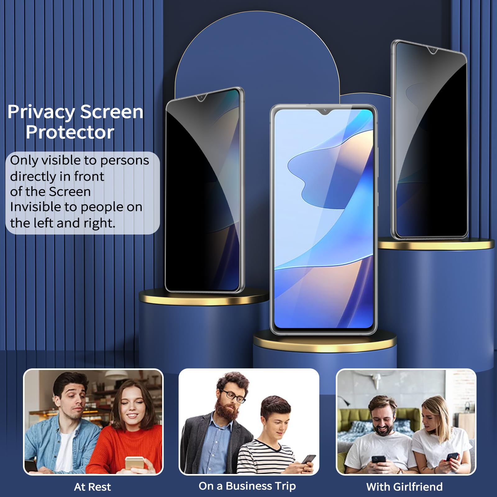 Vauki 2 Pezzi Vetro Temperato Compatibile con Oppo A16 e Oppo A16s e