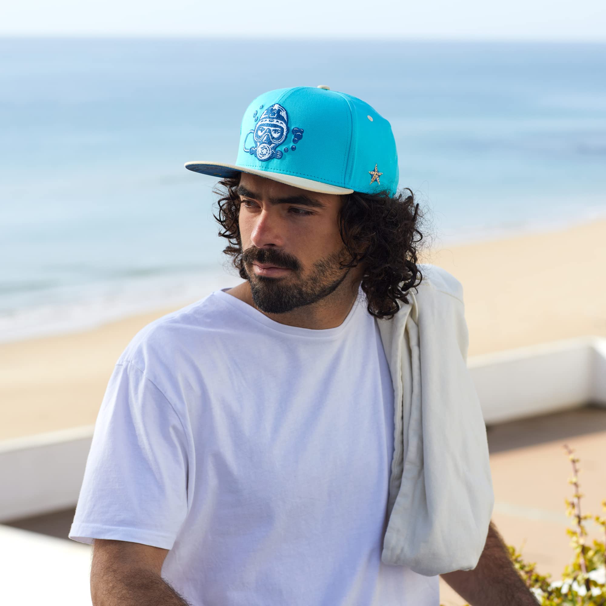 Cadency® Driver - Gorra snapback para hombre y mujer, color turquesa, unisex, talla ajustable, turquesa, Talla única