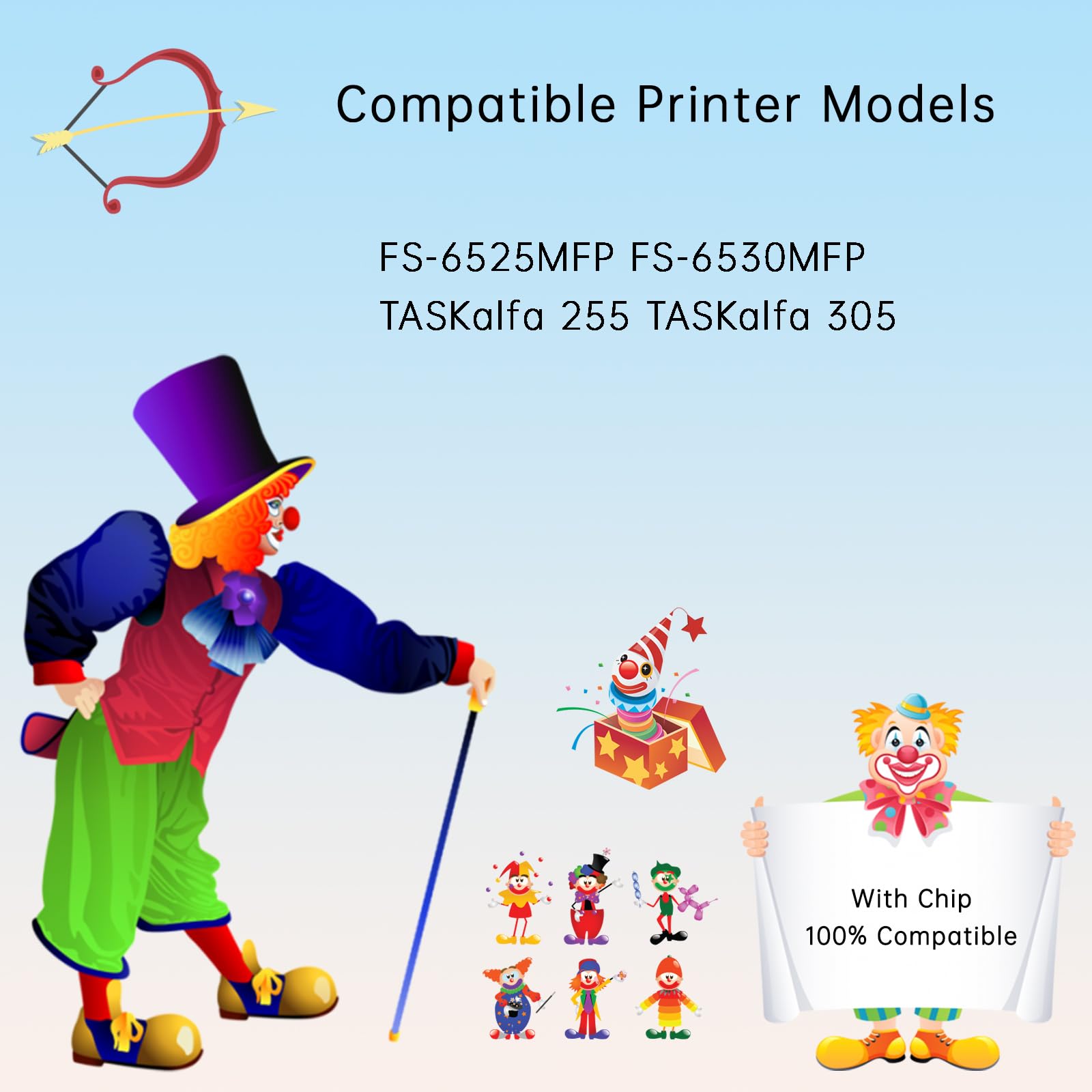Tonzxce FK-475U(110V) Fuser Unit Compatible with Kyocera FS-6525MFP FS-6530MFP TASKalfa 255 TASKalfa 305 Printers, Enhanced Durability, Ideal for High-Volume Printing (2 Set)
