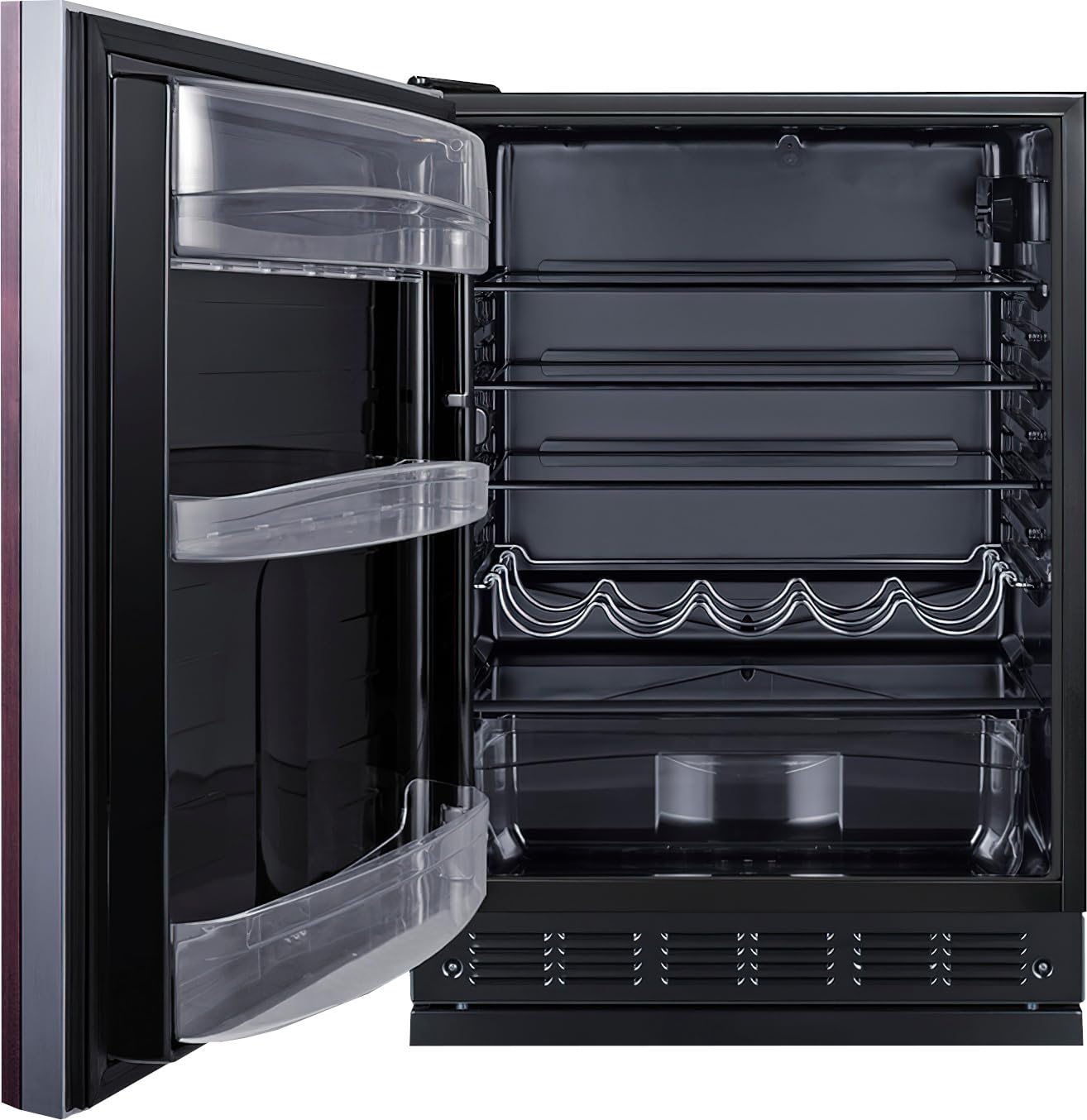 Summit Ff6bk2ssrsiflhd 24” Wide ADA Undercounter Refrigerator 5.5 Cu.Ft. With Panel-Ready Door (Panel Not Included) Automatic Defrost Operation, And Deluxe Black Interior (Panel Ready- Lhd) on Fridge.com - View 6
