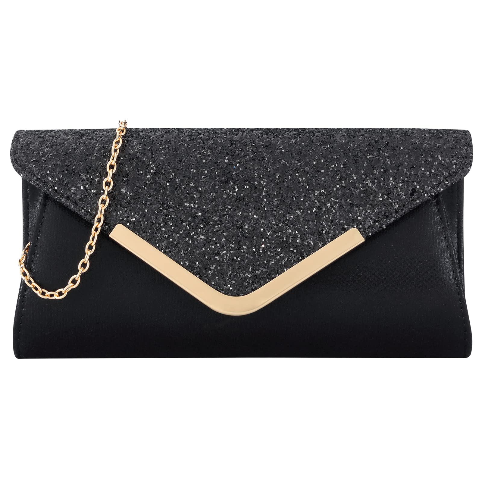 Womens Evening Clutch Bridal Prom Handbag shoulder bag Wedding Purse Party Bag
