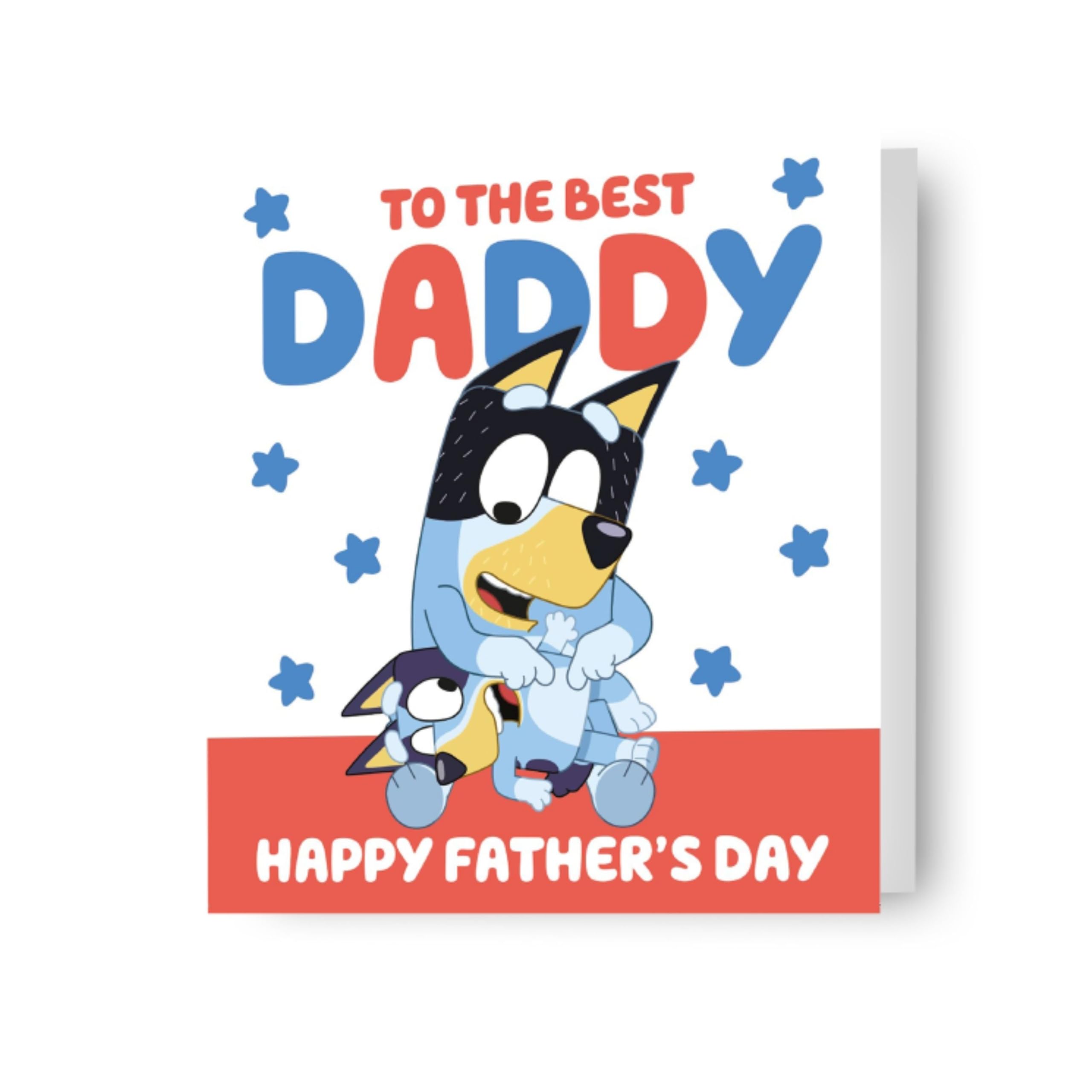 Father's Day Card | Happy Father's Day Daddy | Bluey & Bandit