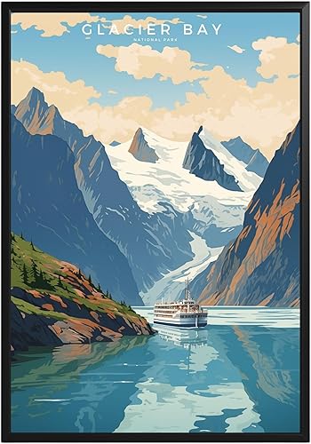 Miniatura 18 de Póster del parque nacional Haleakala, arte abstracto de la pared, arte de pared de paisaje natural retro, impresiones artísticas de pared para