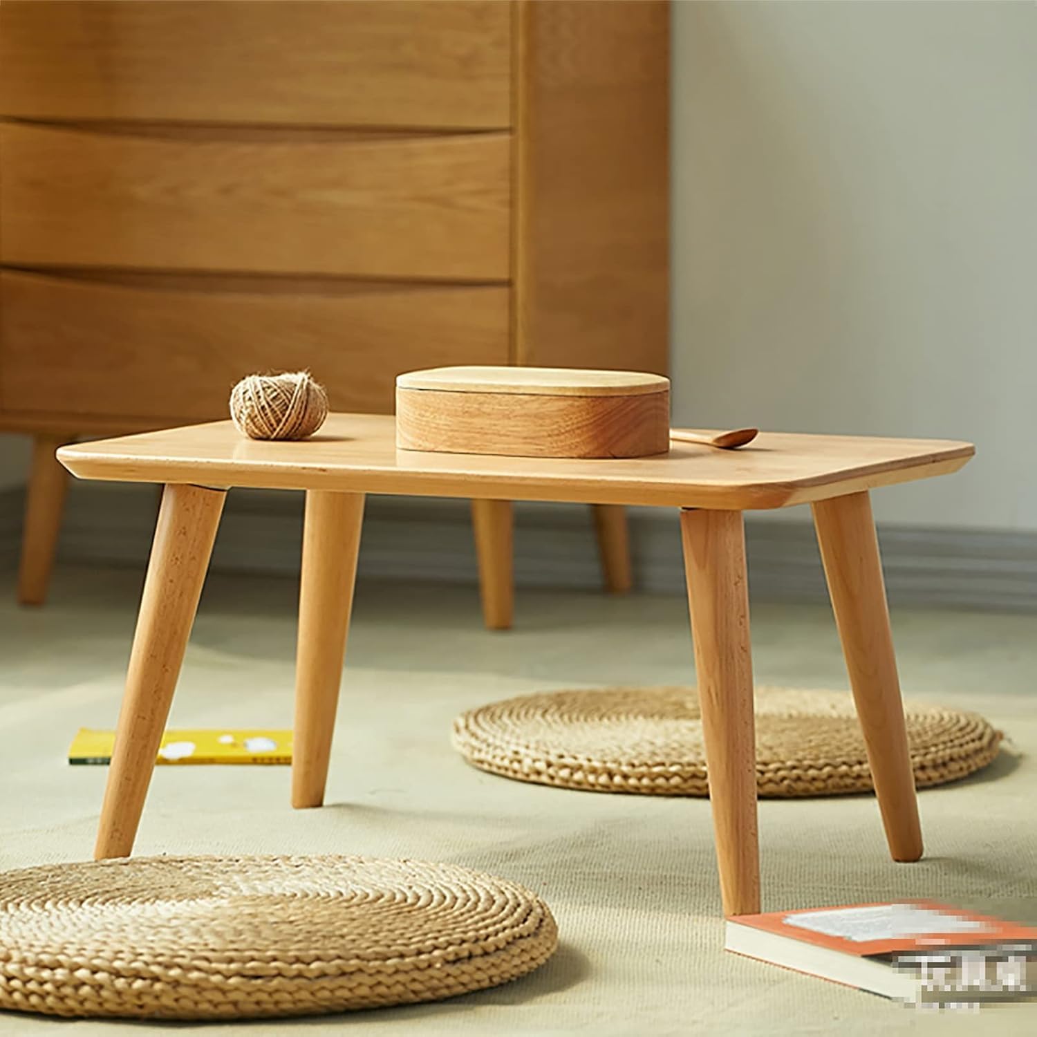 kot　Low table Craftsline Coffee Table Square Low Table (Height 30cm) Leisure