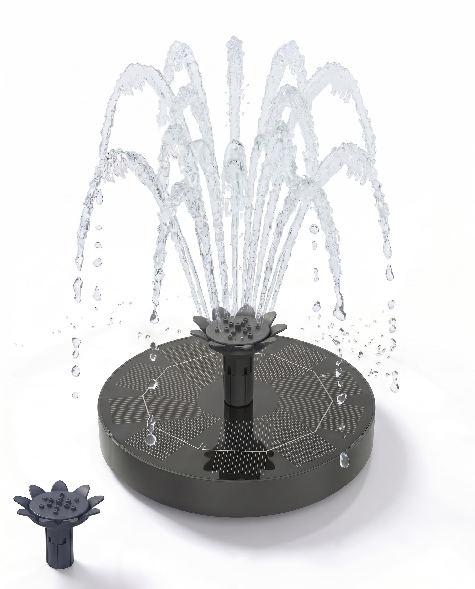 1.8W 160mm Solarbrunnen