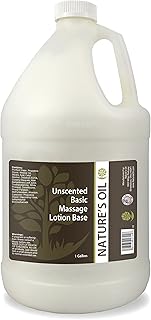 Nature's Oil Base de loción corporal sin perf...