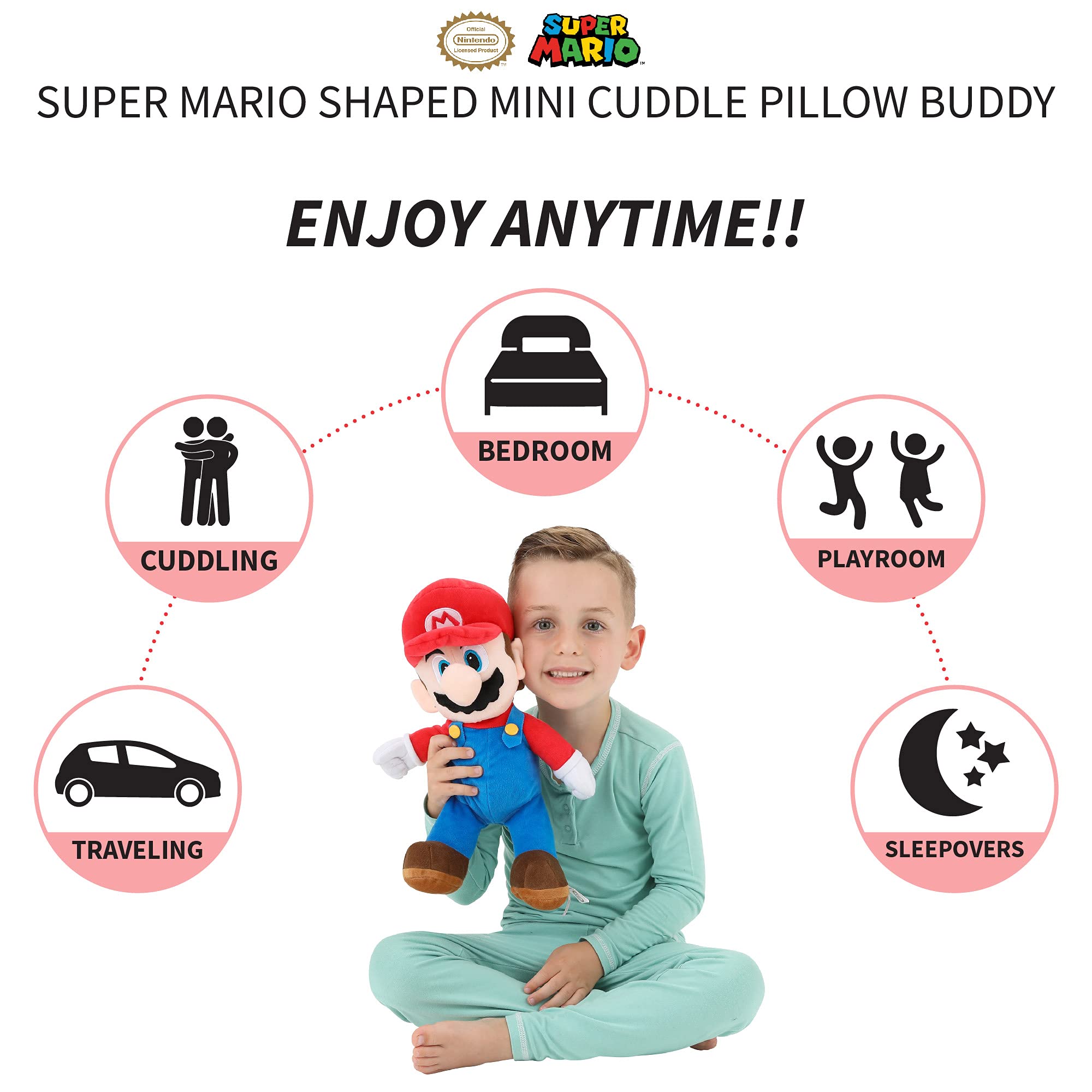 Amazon.co.jp: Franco Kids Bedding ソフトプラッシュミニ抱き枕