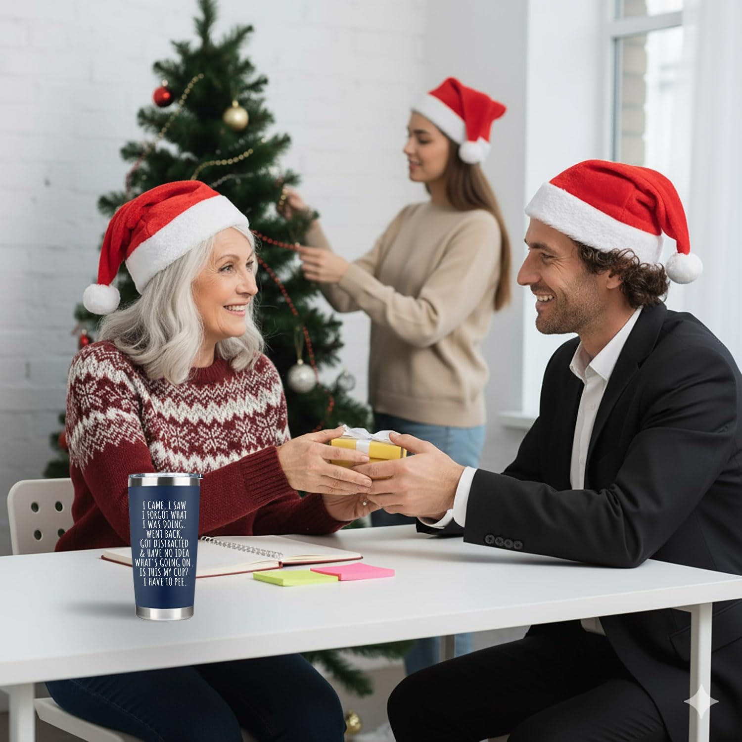 I Came I Saw I Forgot Coffee Mug – Sarcastic Over the Hill Gag Gifts for Elderly, Old People, Retirement, 50th 65th Birthday for Women & Men, Funny Travel Mugs Tumbler 20 Oz for Her, Grandpa, Grandma - Image 6