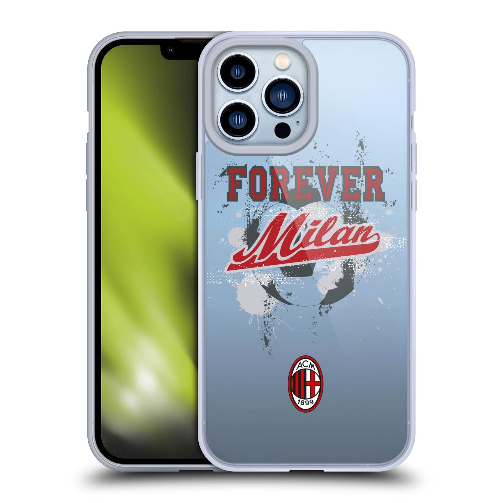 Funda AC Milan Apple iPhone 13 Pro Max de gel suave protectora 7