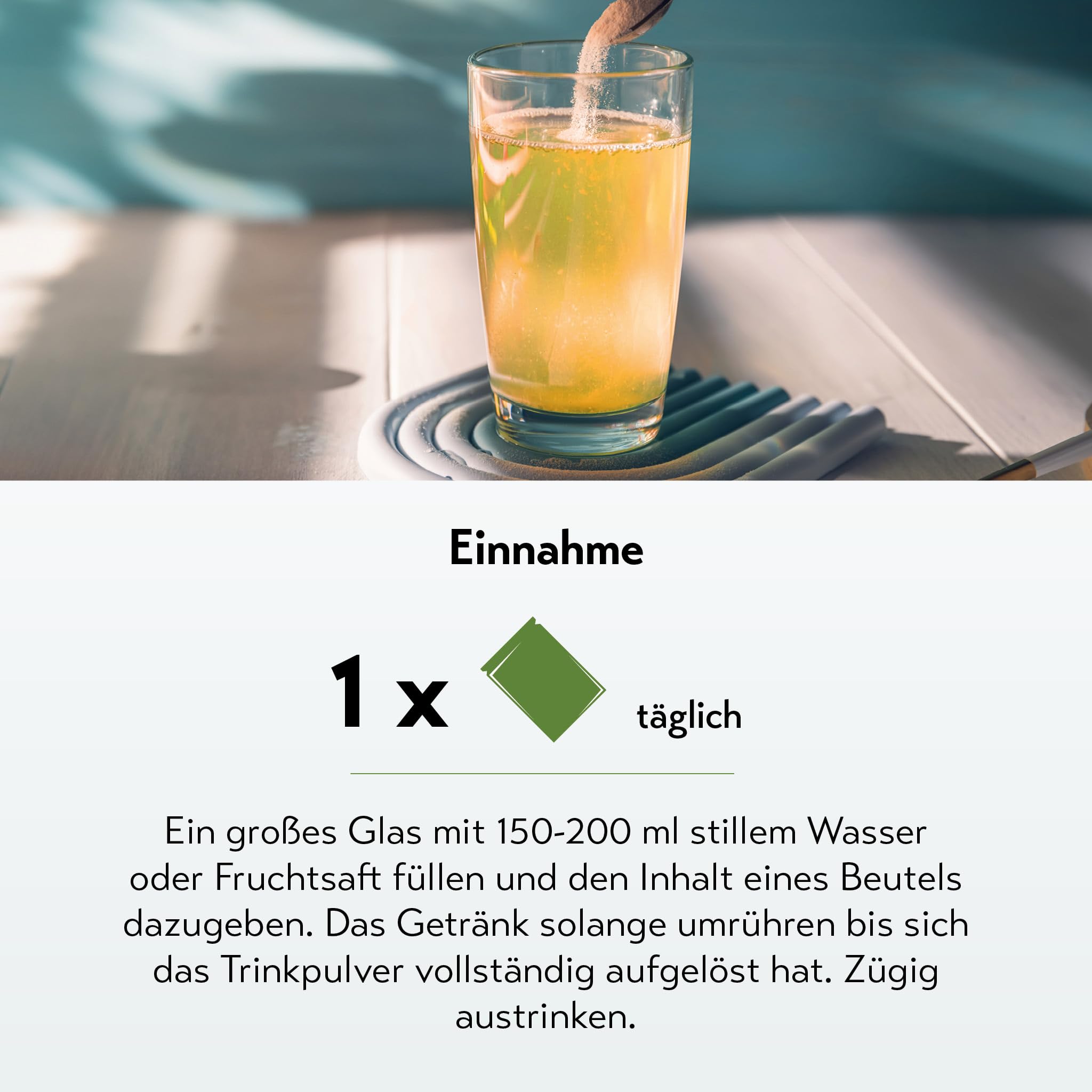 RubaXX® Komplex - Mikro-Nährstoffkomplex mit Kollagen, Glucosamin, Chondroitin und Hyaluronsäure sowie Vitaminen und Mineralstoffen - 30 Beutel - Qualitätsprodukt