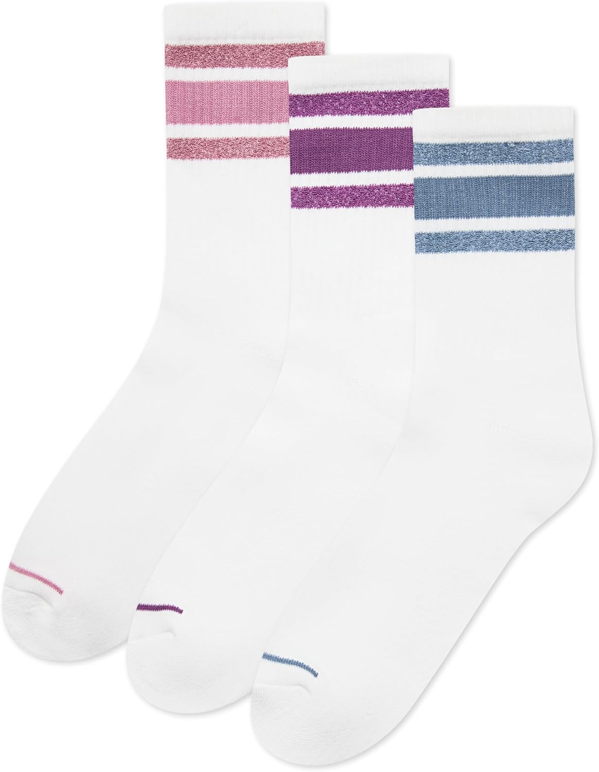 Converse Women's Crew Multi-Pack Socks