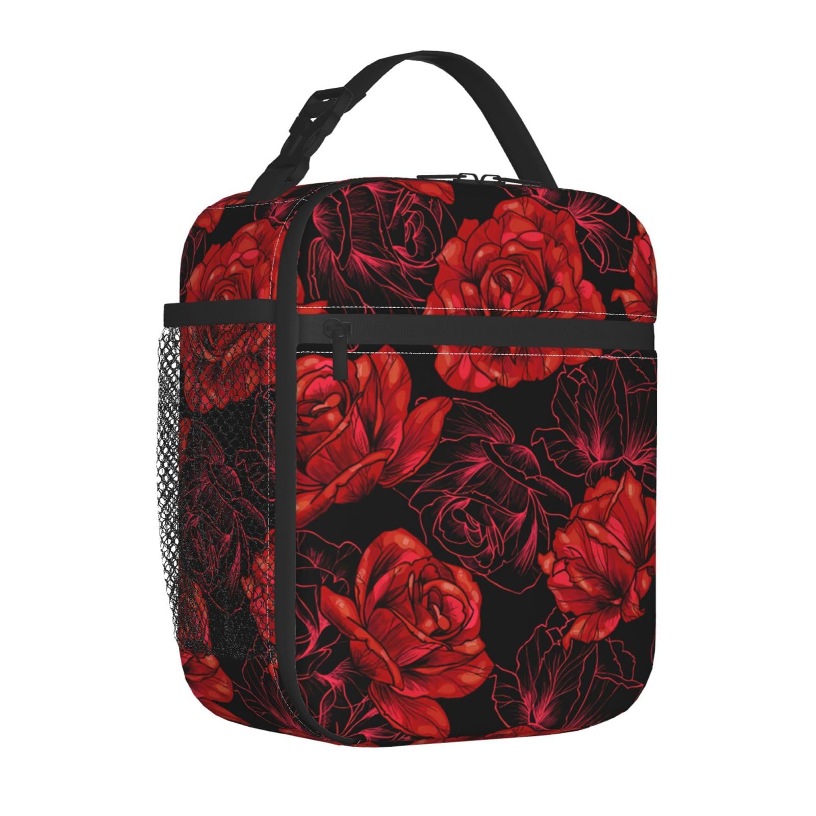 Lonchera térmica para mujeres y hombres, reutilizable, a prueba de fugas, portátil, térmica, para oficina, trabajo, picnic, viajes